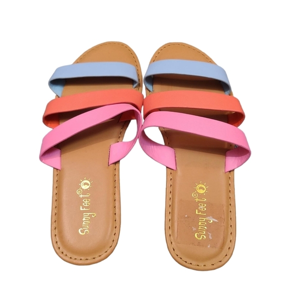 SUNNY FEET 3 strap sandals 7 - Picture 4 of 5